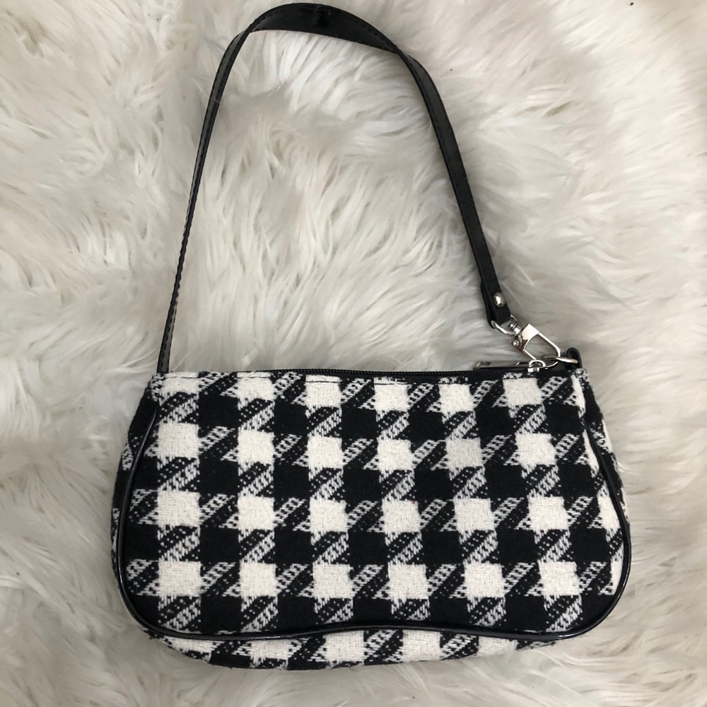 Black and White Shoulder Bag